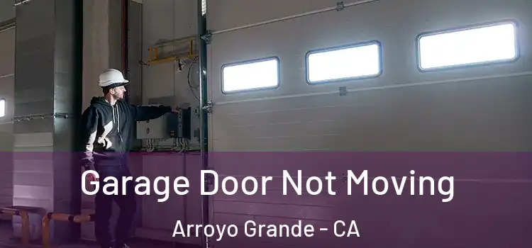 Garage Door Not Moving Arroyo Grande - CA